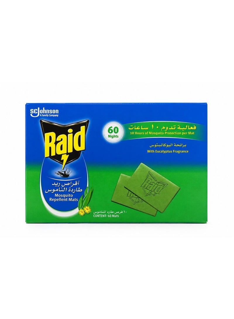 Raid 60-Piece Repellent Mats