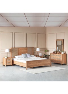 Java 5-Piece King Bedroom Set 209 x 120 x 197 cm