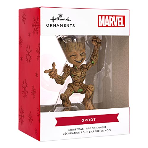 Hallmark Marvel Guardians of The Galaxy Groot Christmas Ornament - Image 3