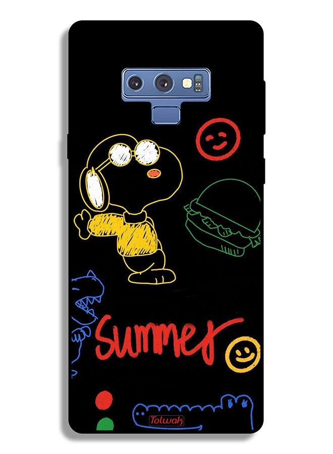 Tolwak Samsung Galaxy Note 9 Protective Case Cover Summer Sticker - Image 2