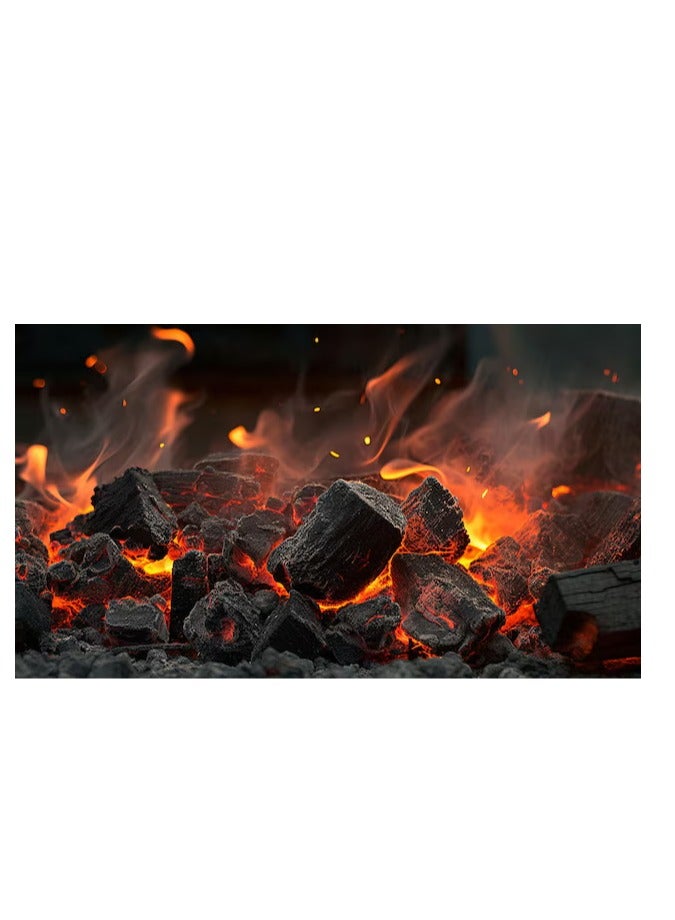كيس فحم خاص للشواء بوزن 4 كجم - فحم خشبي طبيعي 100% - مثالي للشواء  - Image 2