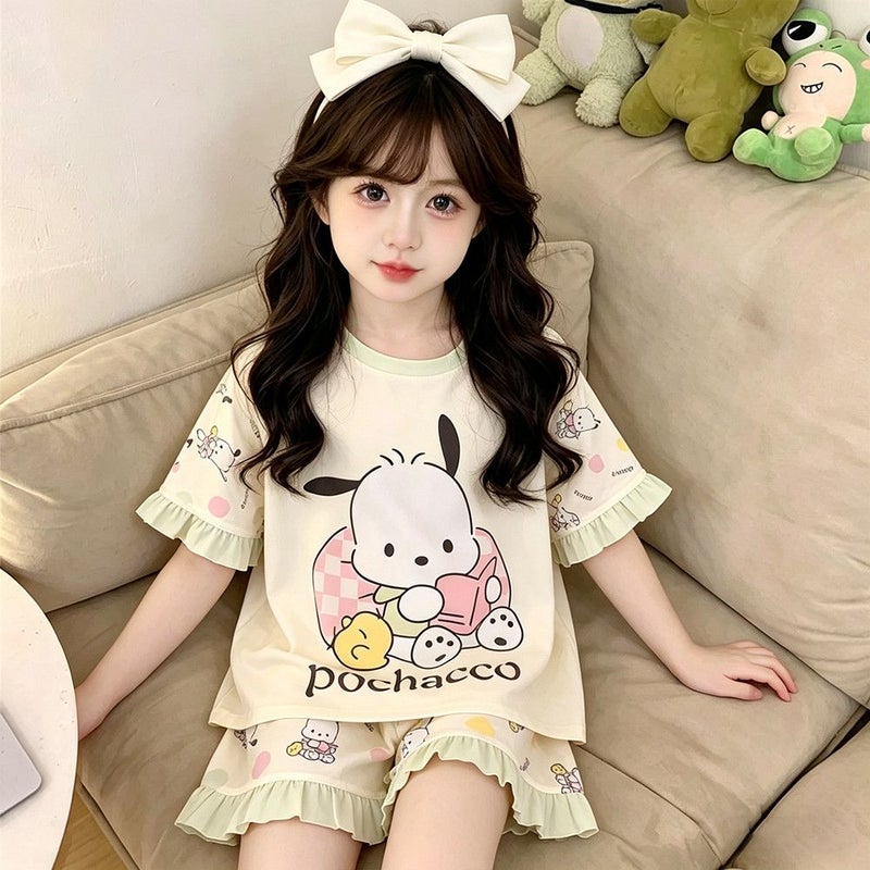 Kids Cartoon Short Pyjama Bottoms - Image 2