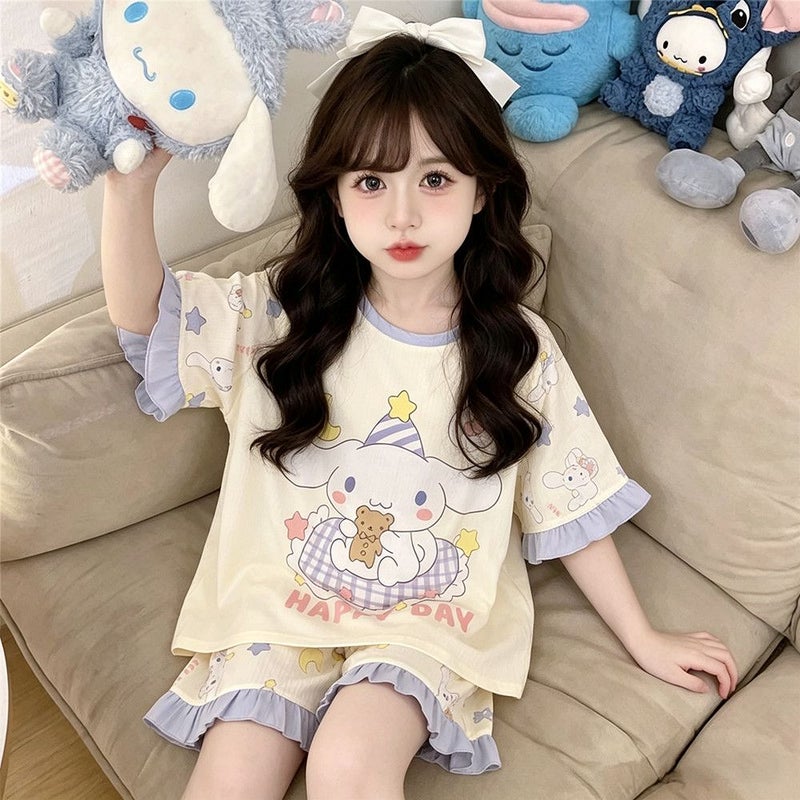 Kids Cartoon Short Pyjama Bottoms - Image 5