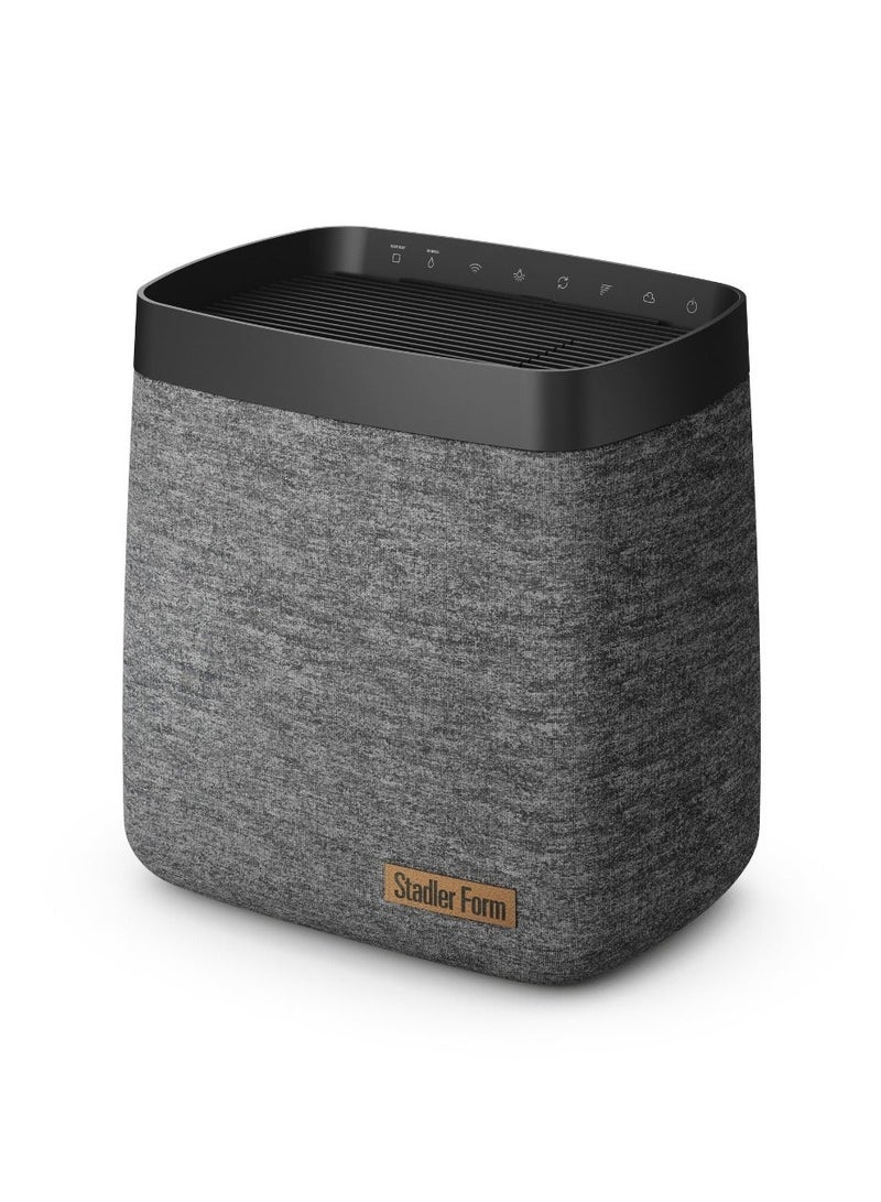 StadlerForm Stadler Form Humidifier Karl Quiet Powerful Evaporator for Humidifying Rooms of up 1076 Square Feet with 4 Humidification Levels and Controllable via an App Black 2 Years Warranty with Local Support - Image 1
