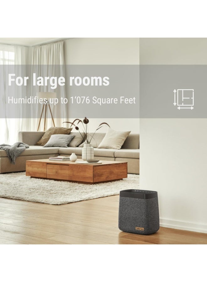 StadlerForm Stadler Form Humidifier Karl Quiet Powerful Evaporator for Humidifying Rooms of up 1076 Square Feet with 4 Humidification Levels and Controllable via an App Black 2 Years Warranty with Local Support - Image 3