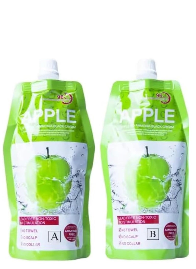 Apple Blossoms Apple Natural Hair Color Cream 96 Ammonia Free 1000ml  - Image 3