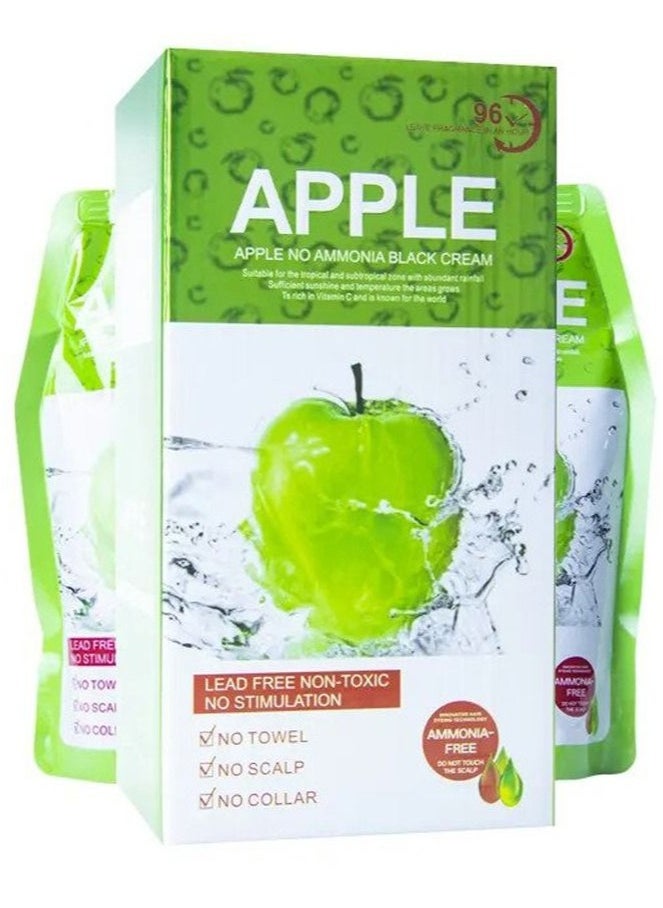 Apple Blossoms Apple Natural Hair Color Cream 96 Ammonia Free 1000ml  - Image 1