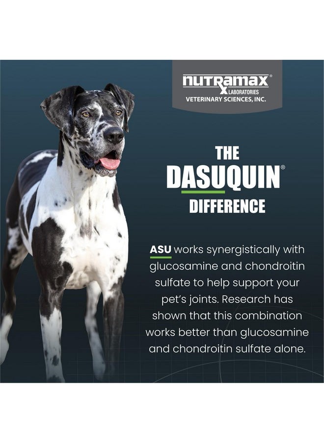 Nutramax Laboratories Nutramax Dasuquin for Large Dogs, Joint Health Supplement, Contains Glucosamine for Dogs, Plus Chondroitin, ASU and More, Supports Healthy Joints, Chewable Tablets, 84 Count  - Image 5