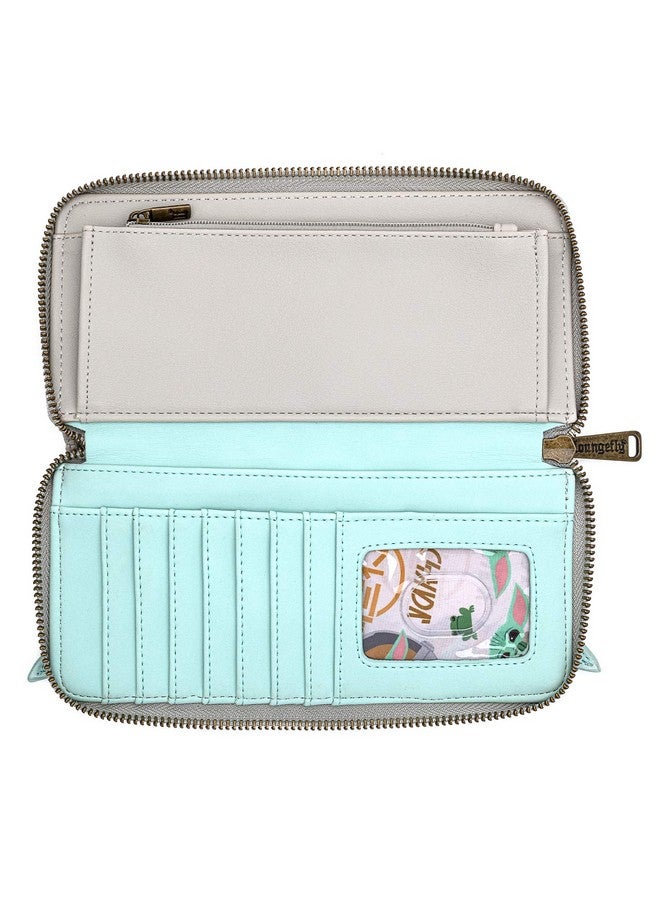 Loungefly Star Wars Baby Yoda The Mandalorian Wallet (One Size)  - Image 3