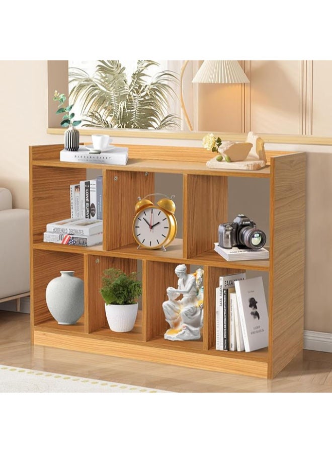 ماركة غير محددة مكتبات منزلية منظمة تجمع بين الأناقة والتخزين.  - Image 1
