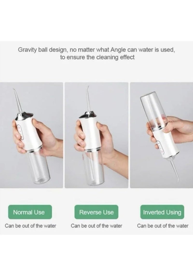 Portable Dental Water Flosser, 230ml Oral Irrigator with 3 Modes - Image 5
