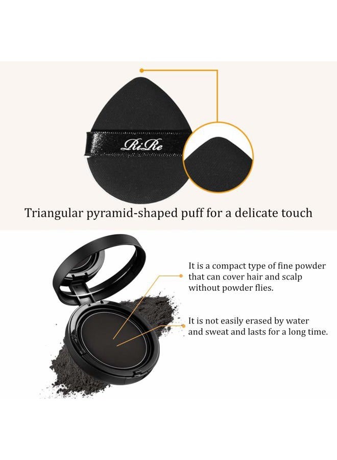 RiRe Quick Hair Instant Touch-up Cushion 14g / 0.49 oz. Cover Grey Hair, Portable Size (Natural Brown) - Image 4