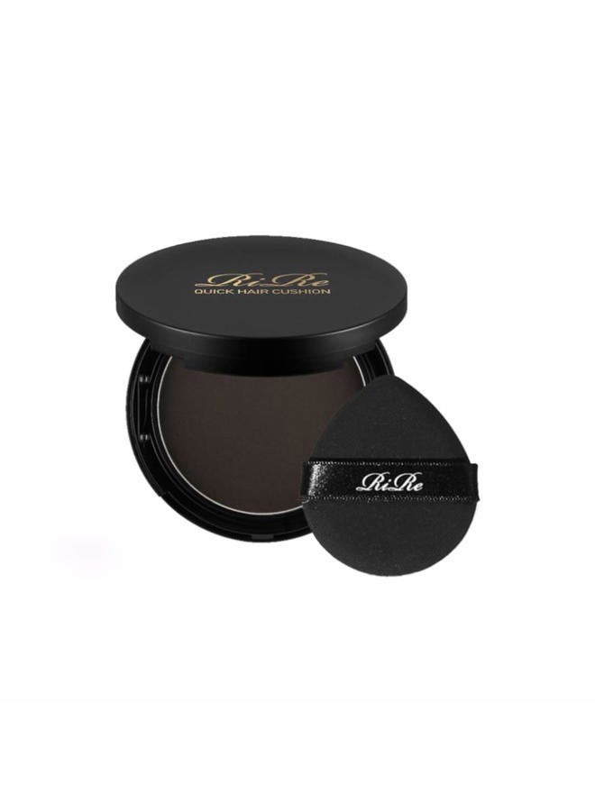 RiRe Quick Hair Instant Touch-up Cushion 14g / 0.49 oz. Cover Grey Hair, Portable Size (Natural Brown) - Image 1
