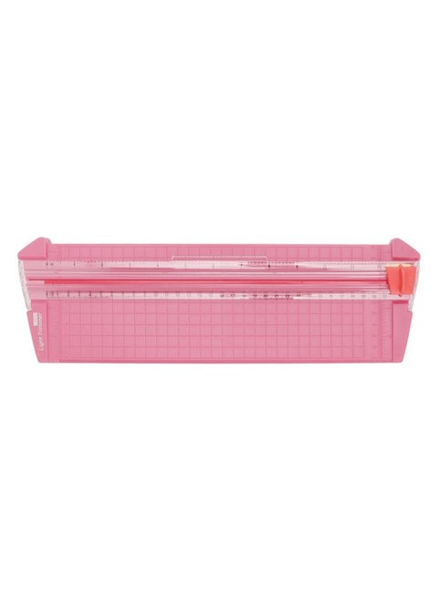 Small Paper Cutter Accurate Scale Metric Imperial System Lightweight Durable Easy Operation Paper Trimmer For A3 PaperRose Red