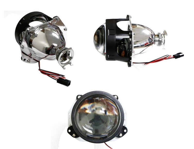iJDMTOY 3.0-Inch H1 Bi-Xenon Projector Lens Compatible With Car Lighting Retrofit, Custom DIY Job - Image 2