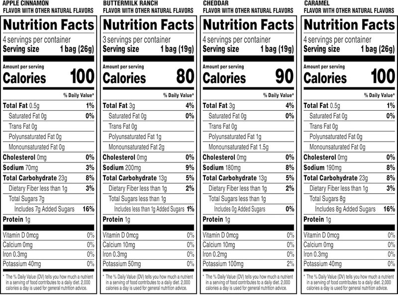 Quaker مزيج كويكر من رقائق الأرز الحلوة والمالحة - 15 قطعة - Image 2