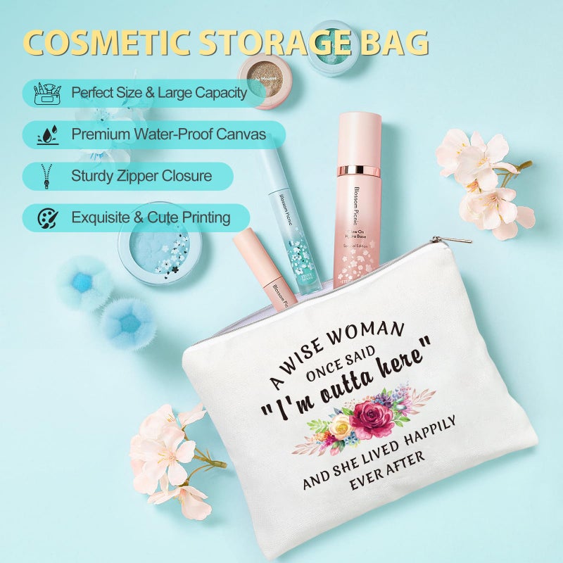 Suhctuptx Retirement Gift for Woman  2024 Happy Retirement Gifts  Funny Retired Gifts for Women for Retirees Teachers Coworker Nurses Mom Grandma Best Cool Retirement Gifts Ideas with Tote Bag - Image 5