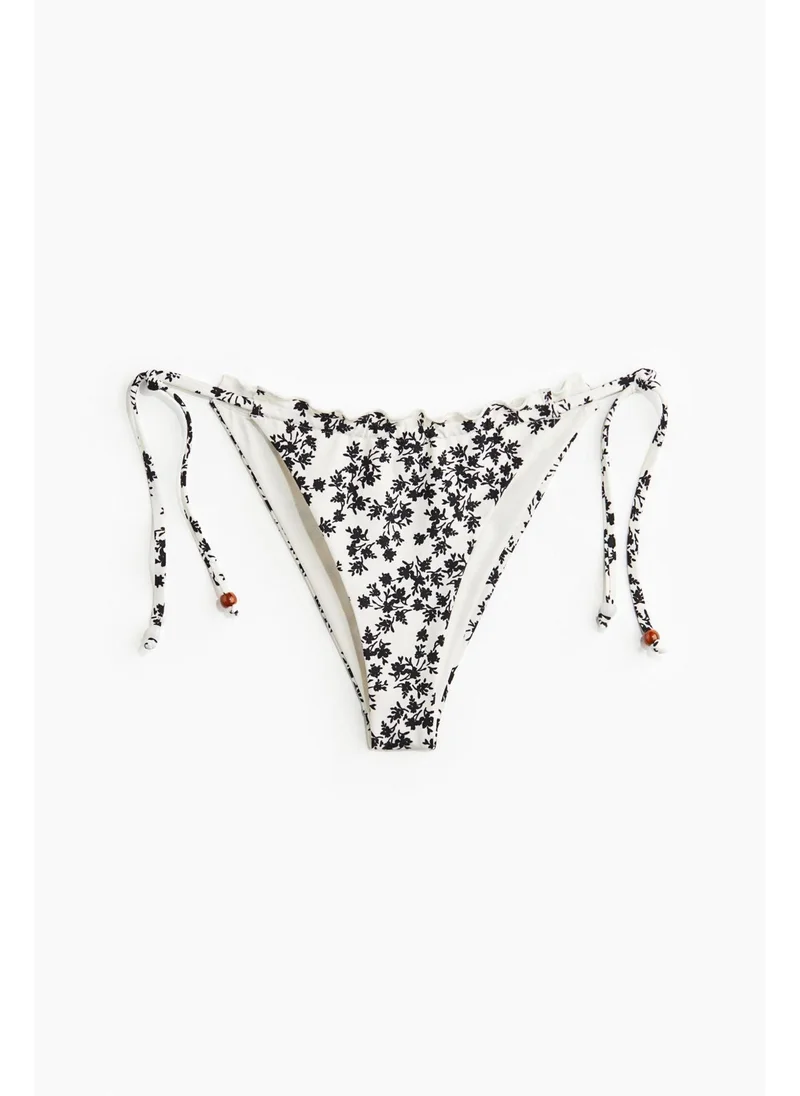 H&M Tie tanga bikini bottoms