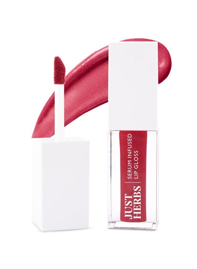 Serum Infused Lip Gloss For Women, Lighweight Non-Sticky High Glossy Moisturizing And Hydrating Lip Gloss 3 Ml (Cherry Blossom)