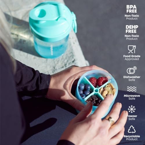 Smartshake Original 2GO, 20 oz Shaker Cup, White (Packaging May Vary) - Image 4