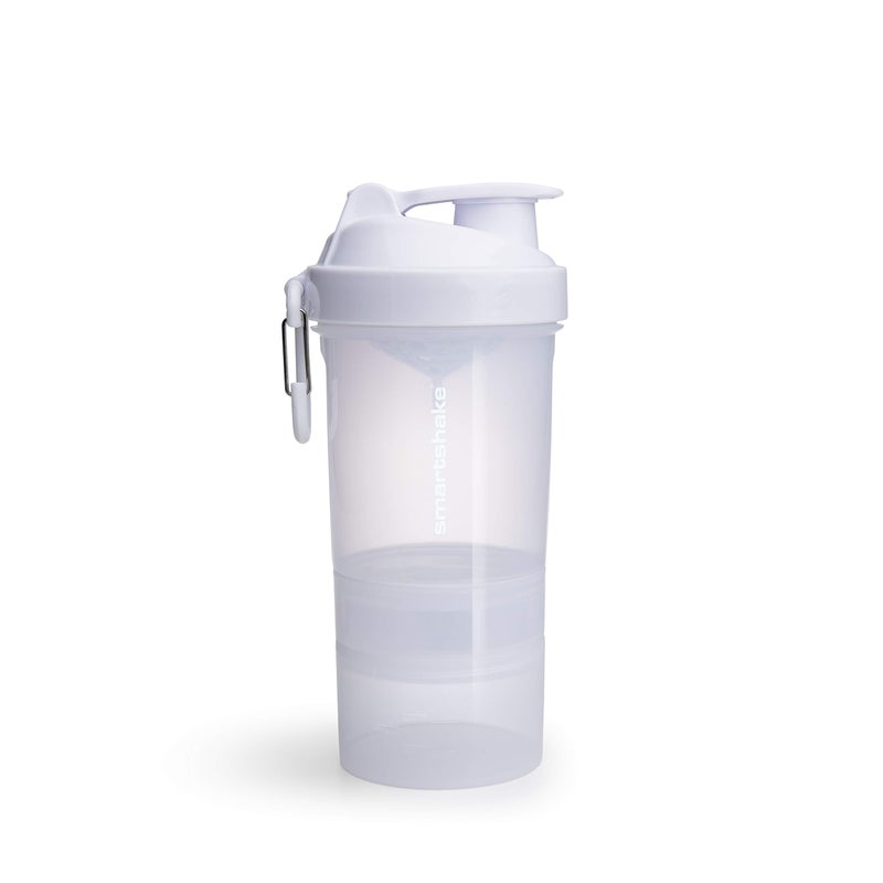 Smartshake Original 2GO, 20 oz Shaker Cup, White (Packaging May Vary) - Image 1