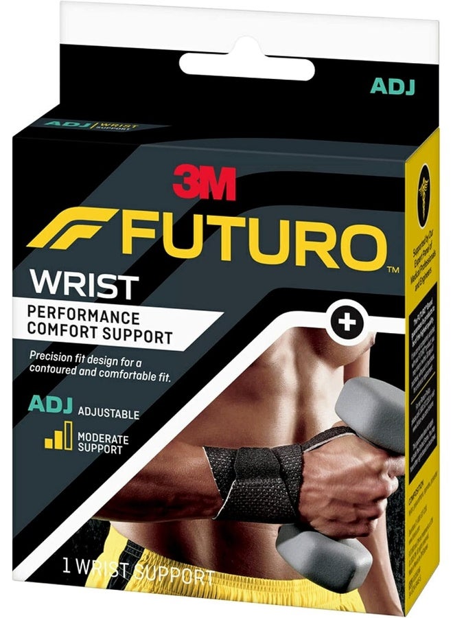 Futuro Infinity Precision Fit Wrist Support, Black, One Size - Image 3
