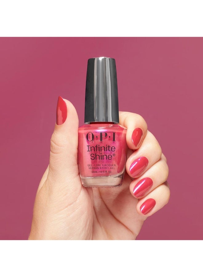 OPI Infinite Shine Strawberry Margarita 15ml - Image 5