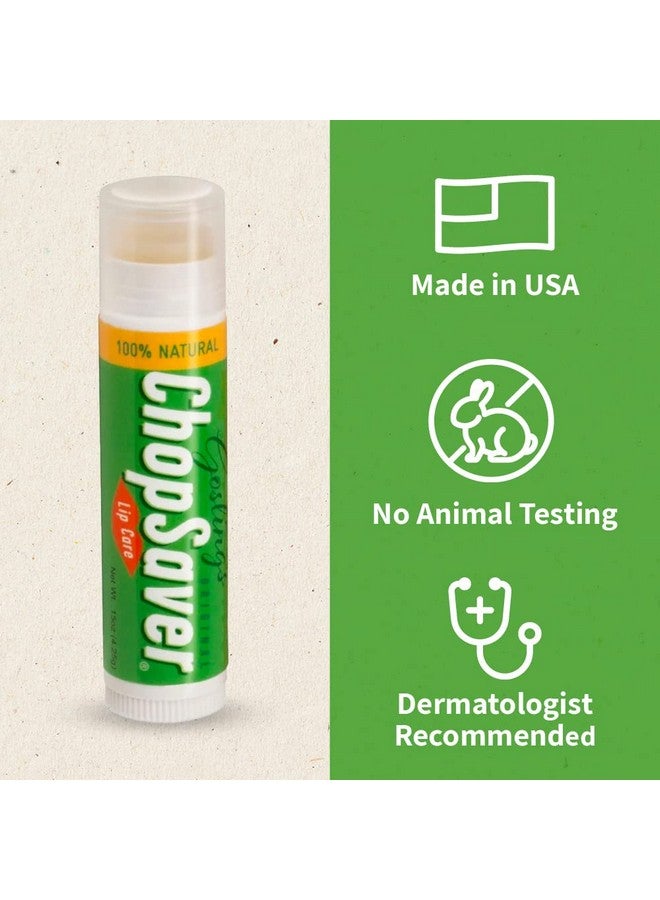 chopsaver Gosling's Original ChopSaver Lip Care, All Natural Hydrating Lip Balm, Chapstick for Musicians and More, Effective Relief for Dry, Cracked Lips and Skin, Made in USA, 0.15 Oz (Pack of 6) - Image 4