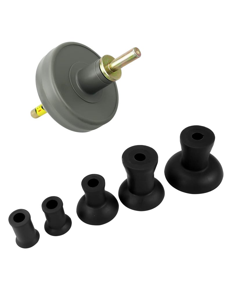 QLZOZB Valve Lapping Tool Kit Small Engine Valve Lapping Tool Attachment for Automobiles Motorcycles Atvs and Small Engines with 4 Suction Plates