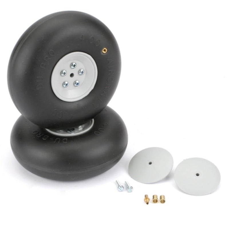 DU-BRO DuBro 400RV 4 Diameter Big Wheel 2Pack - Image 3