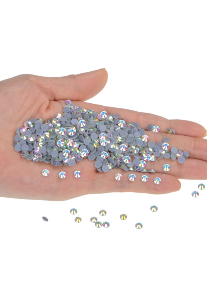 QOGIR 3000 Pieces SS16 Clear AB Hotfix Rhinestones for Crafts Clothes Nail Art Diamantes Flatback 4mm Glass Gems Rhinestone - Image 4