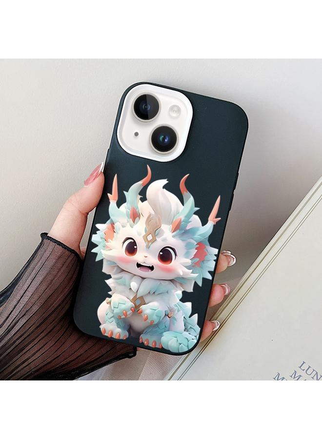 S-TOP Case For iPhone 15 Plus Loong Baby PC Hybrid TPU Phone Case - Image 1