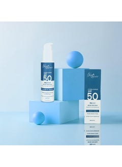 Skin Secrets Hydra Surge Sunscreen Spf 50 Pa++++ With Ceramides, Squalene & Watermelon Extract| Lightweight| Broad Spectrum| No White-Cast| No Parabens, Mineral Oils & Silicones| Ayurvedic|  - Image 1