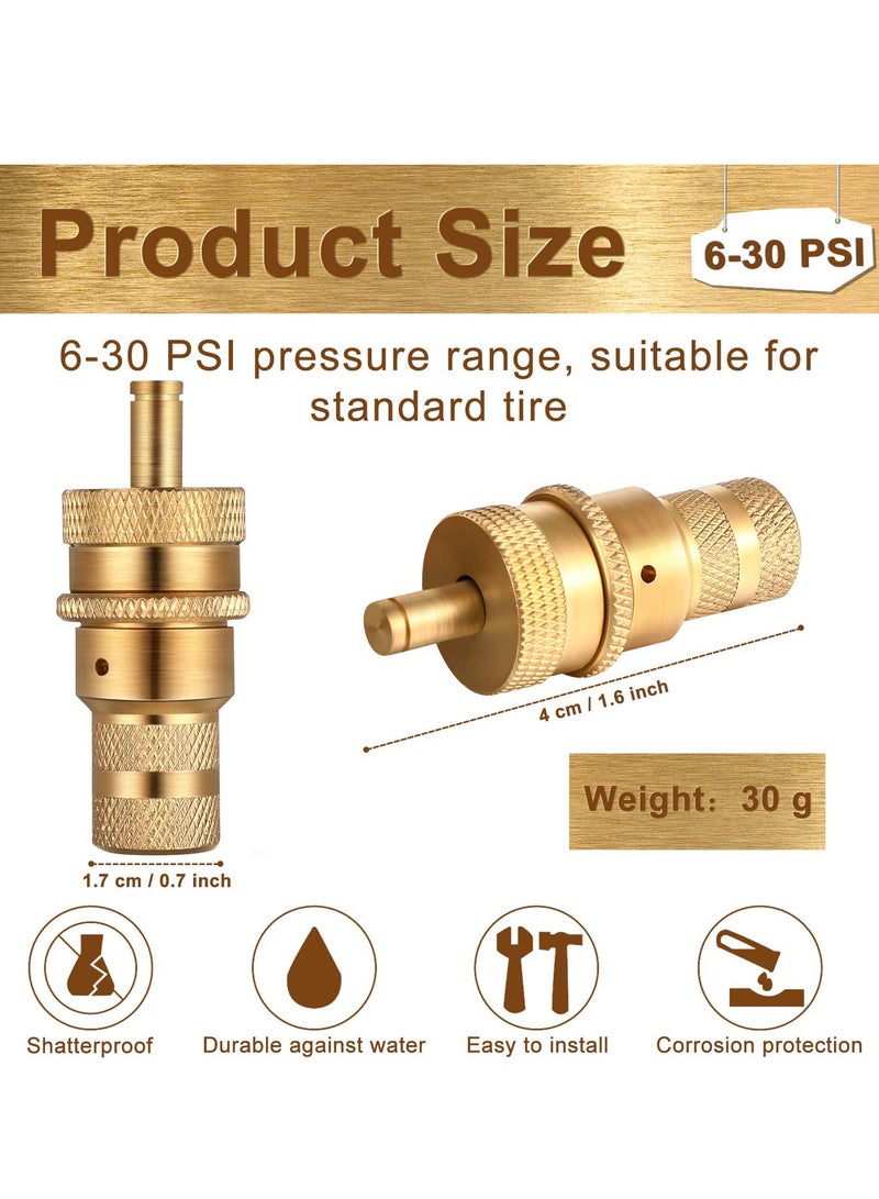 Zikra 6-30 PSI Automatic Tire Deflator Kit, Air Down Tire Deflators Offroad Accessories for Jeep, Car, Truck, Motorcycle, and ATV Tires(5 Pack) - Image 5