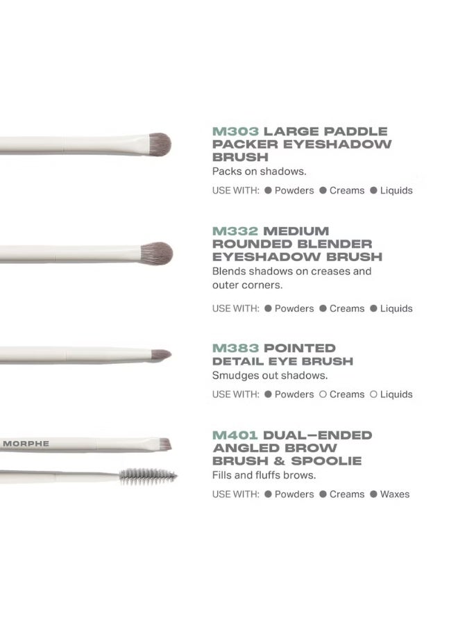 Morphe Best Of Blends 8-Piece Face & Eye Brush Set - Image 3