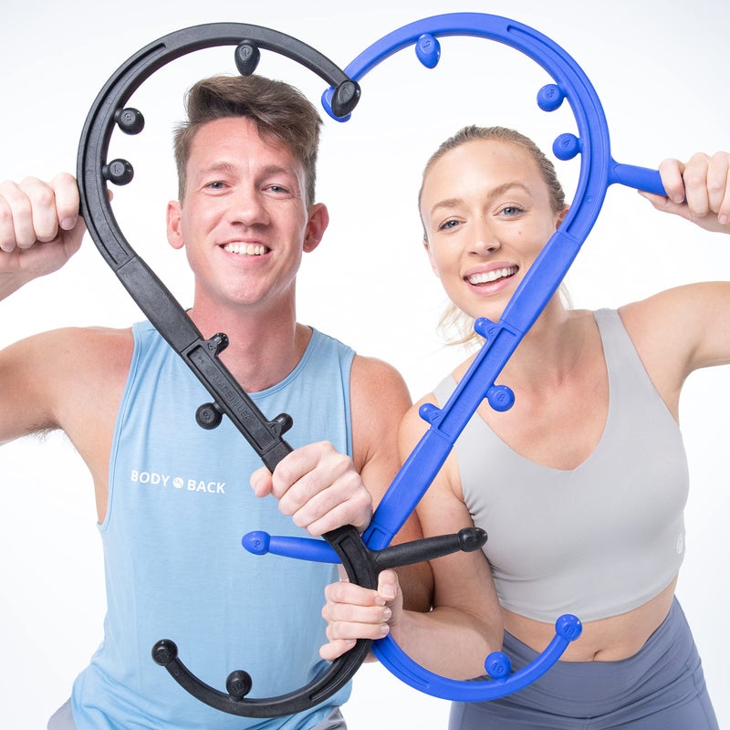 Body Back Buddy Elite His and Hers Bundleâ€“ USA Made â€“ Trigger Point Massage Tool, Neck and Back Massager Handheld, Manual Self Massager, Massage Cane - Image 2