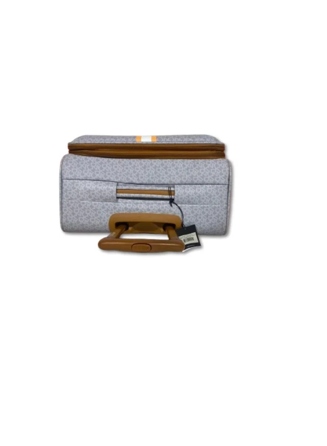 DKNY  DKNY Autograph Large Hard Shell Suitcase – Storm Grey | Lightweight Trolley Luggage with 360° Spinner Wheels for Women | Best Price UAE