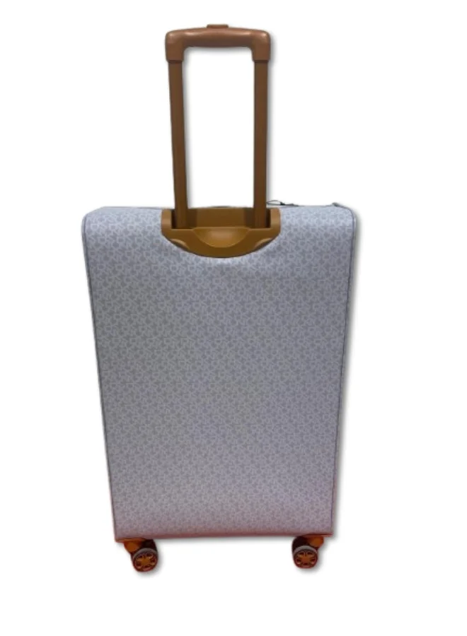 DKNY  DKNY Autograph Large Hard Shell Suitcase – Storm Grey | Lightweight Trolley Luggage with 360° Spinner Wheels for Women | Best Price UAE