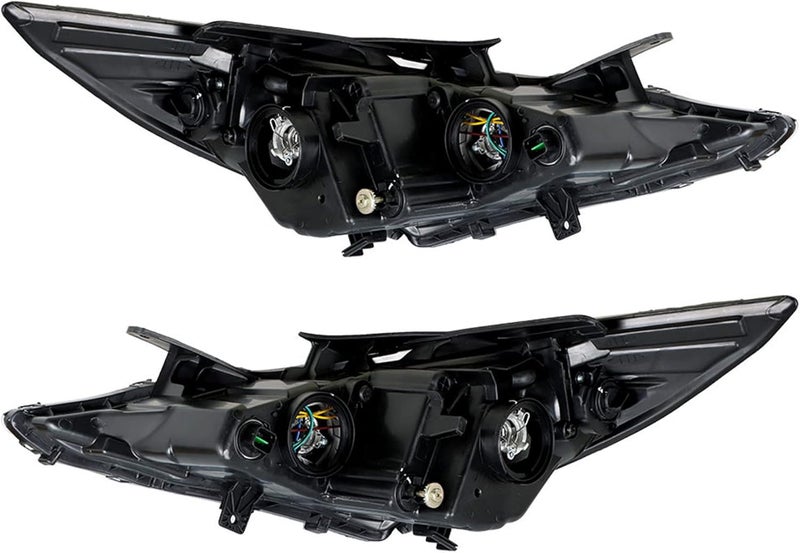 cheekyglo Front Headlights Assembly Replacement for 2011-2014 Hyundai Sonata Projector Headlights Headlamps Driver and Passenger Side - Image 5