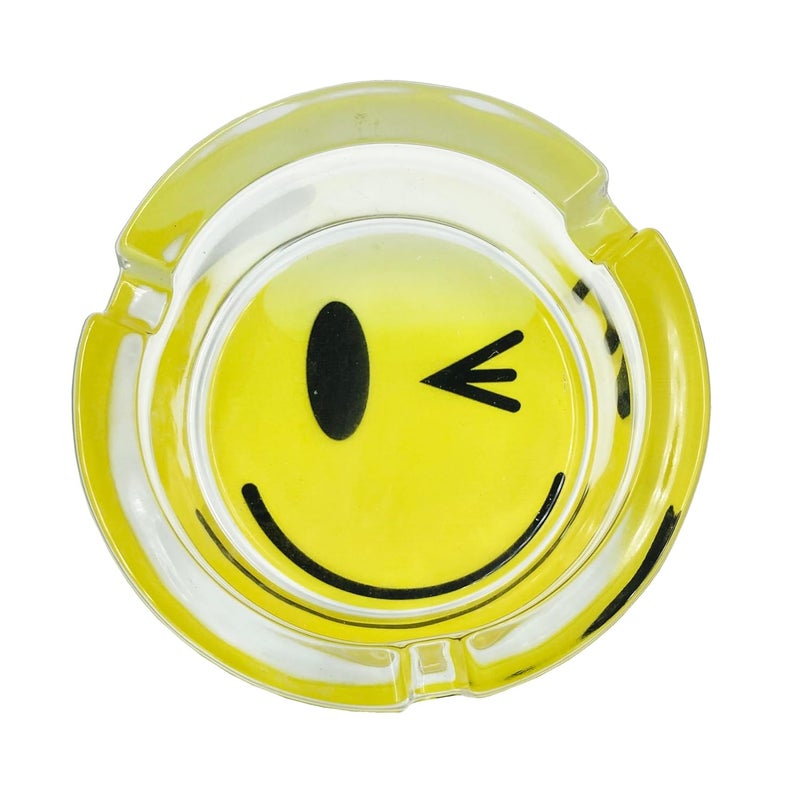 مطفأة سجائر هيتانش إنتربرايزز بابتسامة مبتسمة | تصميم كلاسيكي، تصميم فريد، خفيف الوزن، مثالي للهدايا | hea2321