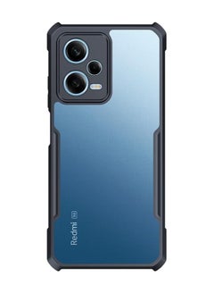 General Redmi Note 12 Pro Case Airbags Shockproof Shell Back Transparent TPU+PC Case For Note 12 Pro  - Image 1