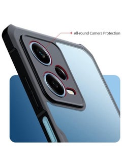 General Redmi Note 12 Pro Case Airbags Shockproof Shell Back Transparent TPU+PC Case For Note 12 Pro  - Image 3