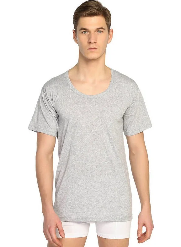 Seher Yıldızı Dawn Star Men's Colorful Crew Neck Athlete 12 Pack