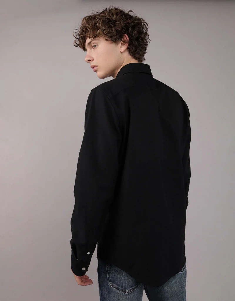 American Eagle AE Slim Fit Everyday Oxford Button-Up Shirt