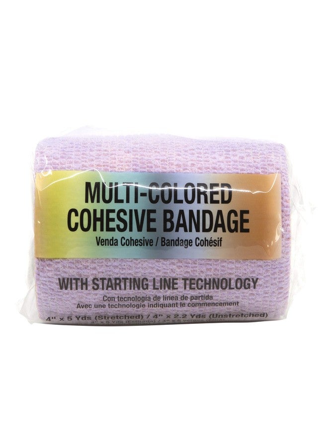 Neogen Ideal SyrFlex 4" Multi-Colored Vet Bandage (TA3400RBW-E) - Image 5