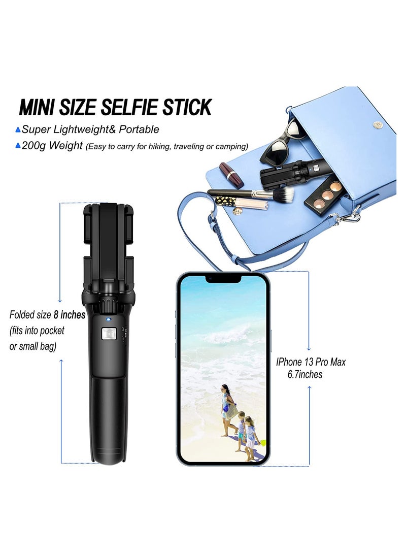 Selfie Stick, 40 inch Extendable Selfie Stick Tripod,Phone Tripod with Wireless Remote Shutter Compatible with iPhone 12 11 pro Xs Max Xr X 8Plus 7, Android - Image 3