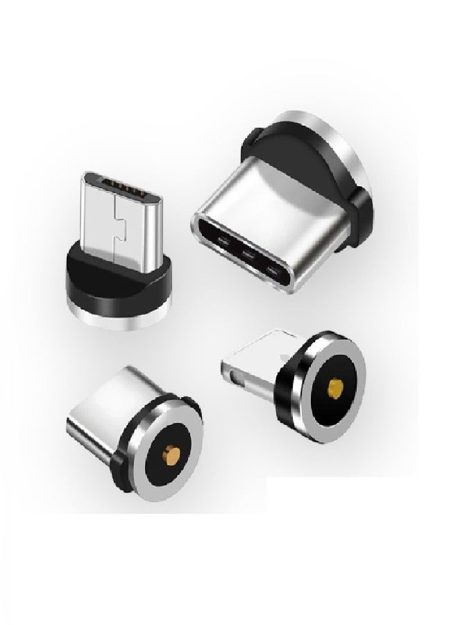 Magnetic LED mobile charger cable with magnetic plug, fast charger - micro - imported - Image 2