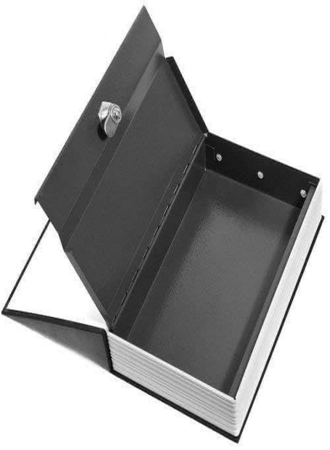 MKV MART Book Safe Dictionary Style – Hidden Metal Locker Box with Lock and Key for Jewelry, Money, and Valuables – Secure Home Safe in Classic Book Design - Image 4