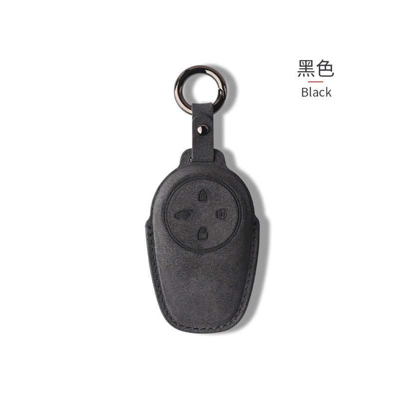 Suitable For Weilai Et5 Key Case High-End Suede Es6/8 Men And Women Et7/Ec6 Shell Car Protective Case Buckle - Image 4