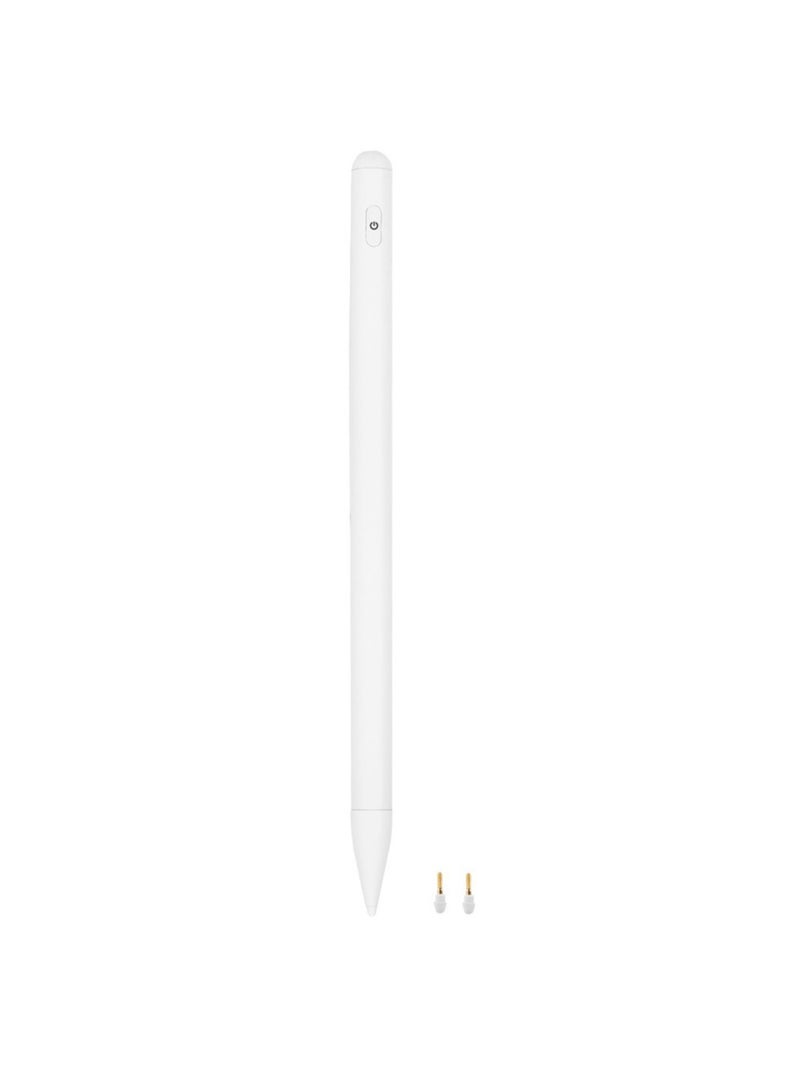 Active digital stylus Pencil Pro second-generation iPad stylus with fast charging and palm rejection function, suitable for white Apple iPad 2018 and later - Image 1